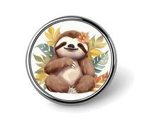 Jolis badges décoratifs en alliage d'aluminium durable et léger pour chemises, vestes, chapeaux, uniformes - 2,5 cm