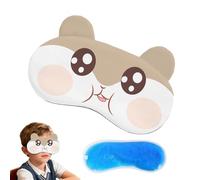 Jolis cache-yeux pour dormir - Masques de nuit légers avec gel rafraîchissant amovible - Cache-yeux pour le sommeil des enfants, pour la maison, la sieste en avion, détente et tranquillité
