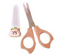 Jolis ciseaux Capybara, ciseaux pour enfants, ciseaux à frapper arrondis pour enfants, coupe d'accessoires de scrapbooking, outils d'artisanat pour l'école primaire avec poignée antidérapante