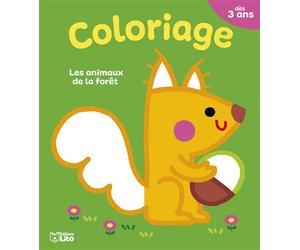 Jolis colo animaux foret - Bérengère Staron - Lito - broché - Document jeunesse