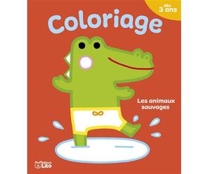 Jolis colo animaux sauvage - Bérengère Staron - Lito - broché - Document jeunesse