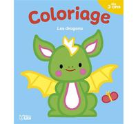 Jolis coloriages les dragons - Bérengère Staron - Lito - broché - Document jeunesse