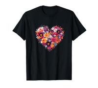 Jolis cœurs de fleurs T-Shirt