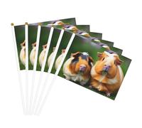 Jolis drapeaux légers imprimés cochons d'Inde - Drapeaux légers - Pour fête, défilé, événements, festivals, décoration