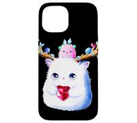 Jolis Esprits de la forêt avec Bois de cerf Coque pour iPhone 15