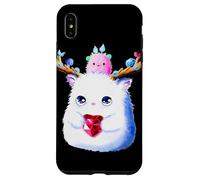 Jolis Esprits de la forêt avec Bois de cerf Coque pour iPhone XS Max