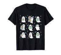 Jolis fantômes de Lecture pour Halloween - Saison effrayante T-Shirt