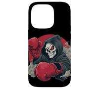 Jolis Gants de Boxe mortels pour Les Amateurs de Faucheuse Coque pour iPhone 14 Pro