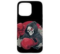 Jolis Gants de Boxe mortels pour Les Amateurs de Faucheuse Coque pour iPhone 15 Pro Max