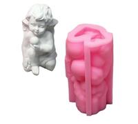 Jolis moules en silicone pour enfants à genoux pour garçon - Plâtres décoratifs en résine époxy - Plâtres décoratifs en silicone faits à la main
