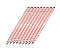 Jolis Papiers Stylo Personnalisé Gravé avec Prénom ou Message - Stylo Bille Élégant avec Stylet Tactile - Cadeau Personnalisé Prêt à Offrir - Fabrication Française