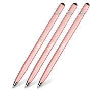 Jolis Papiers Stylo Personnalisé Gravé avec Prénom ou Message - Stylo Bille Élégant avec Stylet Tactile - Cadeau Personnalisé Prêt à Offrir - Fabrication Française - Étui Inclus