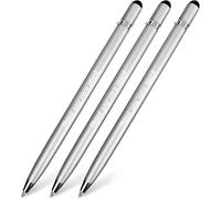 Jolis Papiers Stylo Personnalisé Gravé avec Prénom ou Message - Stylo Bille Élégant avec Stylet Tactile - Cadeau Personnalisé Prêt à Offrir - Fabrication Française - Étui Inclus