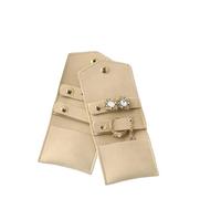 Jolis petits sacs de rangement en cuir for bijoux, 6 x 5 cm, for boucles d'oreilles, bagues, breloques, colliers pour bagues, boucles d'oreilles, colliers(Color5)