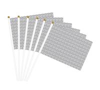 Jolis pingouins imprimés - Drapeaux légers - Pour fête, défilé, événements, festivals, décoration