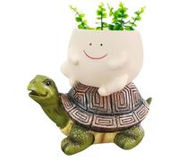 Jolis pots de fleurs, pot de fleurs décoratif pour la maison, pot de fleurs tortues pour balcon, cour, jardin, terrasse, arrière-cour