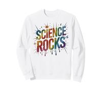 Jolis rochers scientifiques de biologie pour enseigner STEM Nerd Steminist Sweatshirt