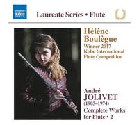 Jolivet – Oeuvres pour Flûte Intégrale Volume 2 – CD – NAXOS