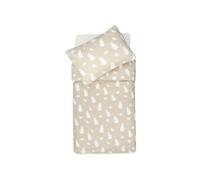 Jollein 003-005-67091 Parure de lit, Motif Miffy & Snuffy Olive, 100 x 140 cm + 40 x 60 cm