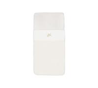 Jollein 008-511-67056 Drap de lit pour bébé Dreamy Mouse Blanc (75 x 100 cm)