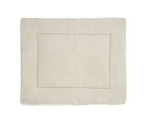 Jollein 017-513-65360 Playpen Mat Basic Knit Nougat Size 80 x 100 cm
