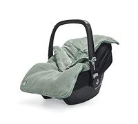 Jollein Chancelière tricotée pour siège bébé 025-811-65371 stonegreen 82 x 42 cm