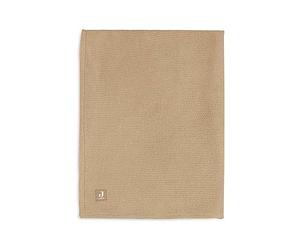 Jollein 517-511-66072 Basic Knit Biscuit Couverture pour bébé avec Fourrure en Peluche 75 x 100 cm