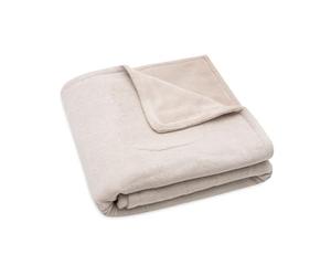 Jollein 517-522-67088 Couverture tricotée en Polaire pour Enfant - Nougat (100 x 150 cm)