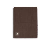 Jollein 523-511-66043 Couverture pour bébé en coton Chestnut Marron 75 x 100 cm