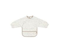 Jollein Bavoir à Manches - Elephant Tales - Imperméable - Avec Fermeture Velcro - Bavoir Bébé - Bavoir Anti-Bave