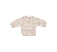 Bavoir à Manches Jollein - Flower Fairies - Imperméable - Avec Fermeture Velcro - Bavoir Bébé - Bavoir Anti-Bave