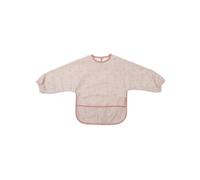 Jollein Bavoir Manches Longues Bebe - Imperméable - Lavable- Silk Rose