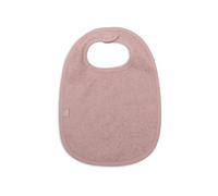 Jollein Bavoir pour bébé en tissu éponge, rose sauvage, 100% coton, avec fermeture velcro, bavoir pour bébé