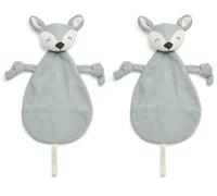 Jollein Câlin de Cerf, Vert Cendré (Lot de 2)
