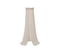 Jollein Ciel de Lit - Cosy Check - 155 cm - Baldaquin pour Lit Bébé - Boucle Intérieure pour Mobile - Certifiée Oeko-TEX - Motif Carreaux Sand Nougat