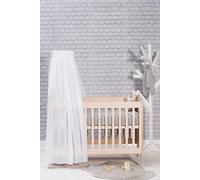 Ciel Vintage 155cm White Blanc par Jollein - Blanc - 280 X 155 cm
