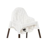 Jollein Coussin de Chaise Haute - Miffy and Friends - Pour Chaise Haute Antilop - Avec Soutien du Dos et des Côtés - Facile à Nettoyer - Réducteur de Chaise Haute - Revêtement TPE