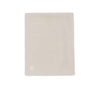 Jollein Couverture Basique en Tricot - Oatmeal/Velours - 75 x 100 cm - Coton - pour Berceau de bébé - TOG 2.0 - Certifié Oeko-Tex