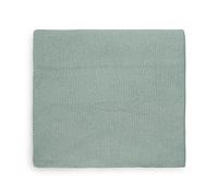 Jollein Couverture de Berceau en Tricot Basique, 100 cm Longueur x 75 cm Largeur, Vert Forêt