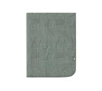 Jollein Couverture pour bébé Jungle Jambo, Vert cendré/Laurel, 75 x 100 cm, 100% Coton, intérieur 100% Polyester, pour Berceau bébé, 2.0 TOG