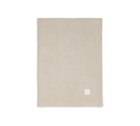Jollein Couverture pour enfant - 100 x 150 cm - Tog 1,0 - Mélange de coton - Pour lit d'enfant - Certifié Oeko-Tex - Tricot Sprinkle - Sable