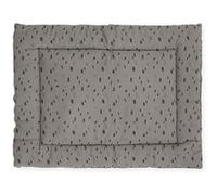 Jollein Couverture pour parc d'enfant Spot 80x100 cm Gris tempête Gris G
