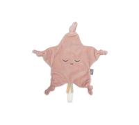 Jollein Doudou Little Star pour bébé, rose sauvage, 100% polyester, 25 x 25 cm