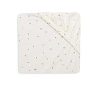 Jollein Drap-housse en jersey - pour lit bébé - Kangaroots/Dusty Dot - 60 x 120 cm - drap-housse en coton - certifié OEKO-TEX