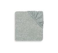Jollein Drap-Housse Jersey Berceau Snake, 120 cm Longueur x 60 cm Largeur, Vert Cendré