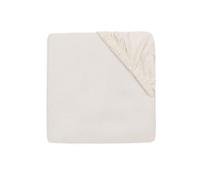 Jollein Drap-Housse Jersey - pour Lit Junior - Oatmeal - 70/75x140/150cm - Drap-Housse en Coton - Certifiée Oeko-TEX