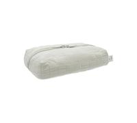 Jollein Étui à lingettes humides vert olive - Rangement pour lingettes humides - Gaze avec impression intérieure - Avec fermeture éclair - Boîte à lingettes humides - Compact et élégant - Vert olive