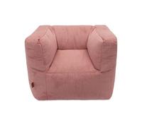 Jollein Fauteuil pour Enfant Corduroy Wild Rose - Fauteuil Doux en Velours côtelé pour Les Tout-Petits - Léger et Confortable - Parfait pour la Chambre d'enfant - Vieux Rose