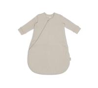 Jollein Gigoteuse 4 Saisons pour bébé - Ajour Nougat - 60 cm - 100% Coton - Tog 0,5 à 3,0 - Gigoteuse bébé été et Hiver - Beige