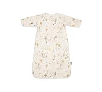 Jollein Gigoteuse Bébé 90 cm - Coton - 2.5 à 3.5 TOG - Manches Amovibles - Certifiée Oeko-TEX - Gigoteuse Bébé - Gigoteuse d’Hiver - Convient Aussi pour Le Printemps et l’Automne - Tiny Park Print